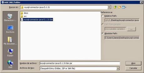 Haz clic para ver en tamaño original Explorador de netbeans