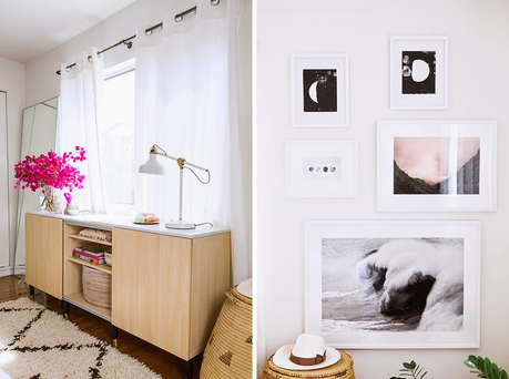 UN DORMITORIO FEMENINO + DIY ESTANTERIA REDONDA