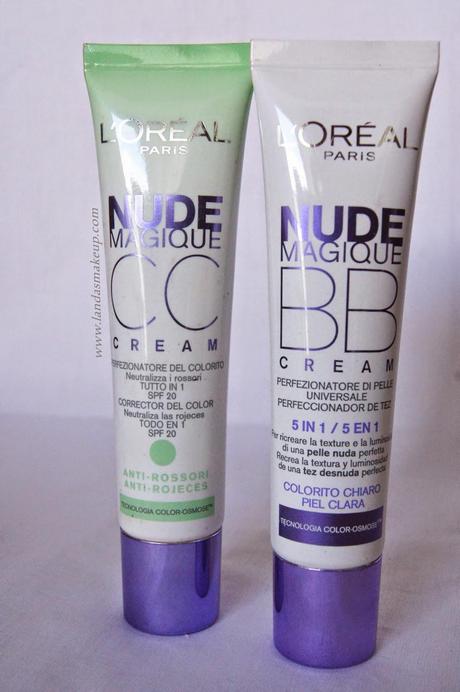 REVIEW || NUDE MAGIQUE DE L'ORÉAL (BB Y CC cream)