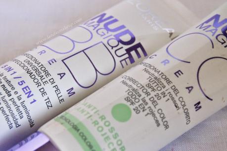 REVIEW || NUDE MAGIQUE DE L'ORÉAL (BB Y CC cream)