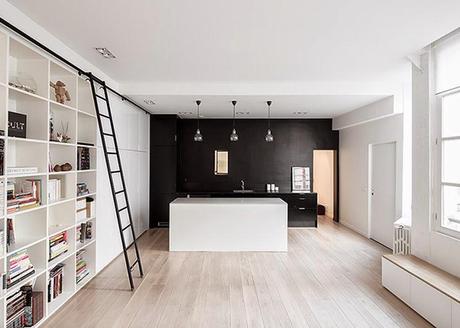 Un antiguo taller Parisino transformado en Loft