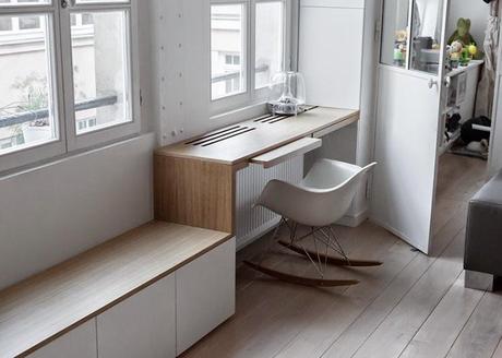 Un antiguo taller Parisino transformado en Loft