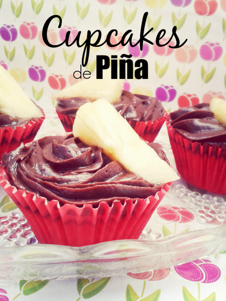 Cupcakes de piña