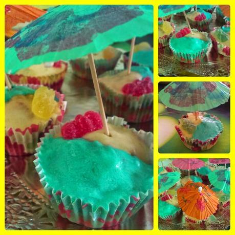 Cupcakes de piña