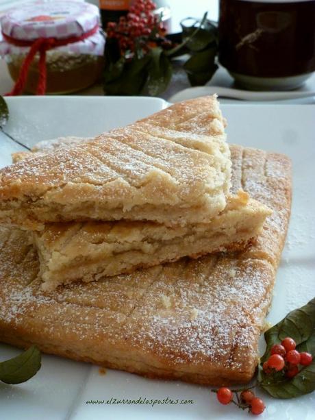 Pastel Bretón con Miel y Mermelada de Tunos