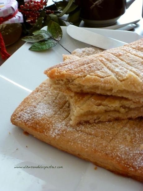 Pastel Bretón con Miel y Mermelada de Tunos