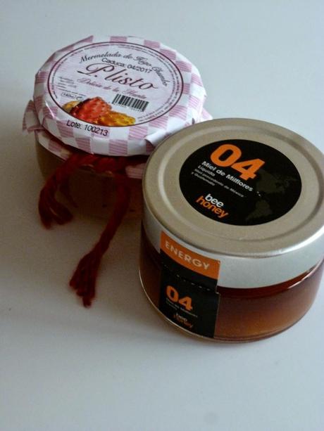 Pastel Bretón con Miel y Mermelada de Tunos