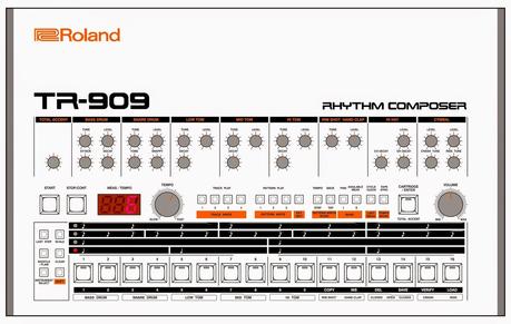 TARTA CAJA DE RITMOS  TR-909