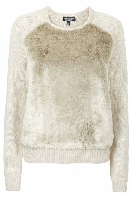 En TopShop la tendencia peluche llega a las sudaderas. 