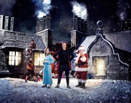 Doctor-Who-Christmas Special 2014-Peter Capaldi-Jenna Coleman-Nick Frost