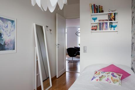 Una casa moderna con mucho color Una casa moderna con mucho color