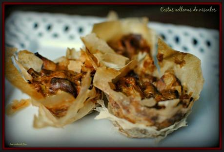 cestas rellenas de níscalos las recetas de tere 05