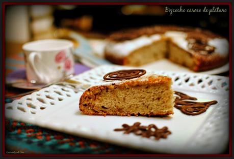 bizcocho casero de platano tererecetas 03