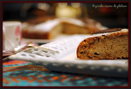 bizcocho casero de platano tererecetas 04