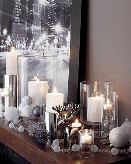 Decorar en blanco en Navidad