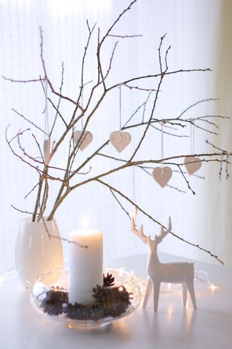 Decorar en blanco en Navidad