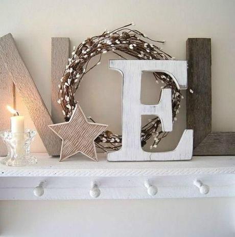 Decorar en blanco en Navidad