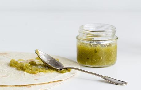 SALSA VERDE MEXICANA (PARA TACOS, CARNES, ETC.)