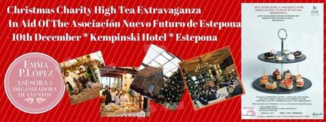 Merienda benéfica a favor  de Nuevo Futuro Estepona  en Hotel Bahia Kempinski  a las 18:00 horas.