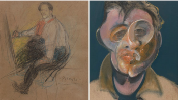 Autorretratos de Picasso y Bacon