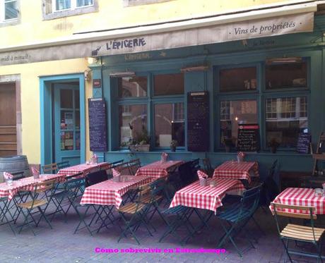 L'Épicerie, restaurante parisino en Estrasburgo.