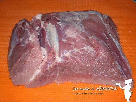 magro de cerdo