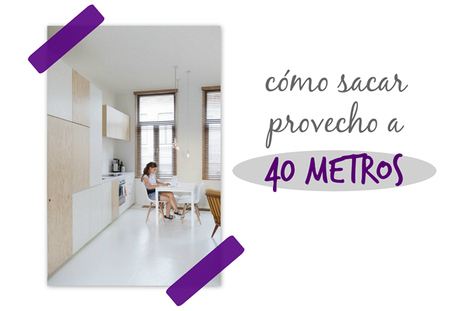 una casa en 40 metros