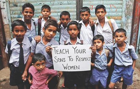 TEACH YOUR SONS TO RESPECT WOMEN
