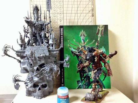 Toqueteando mas la figura de Nagash,por Amon