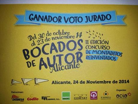 @irreverente gana @bocadosdeautor ¡¡