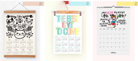 Calendarios 2015 - originalidad y diseño