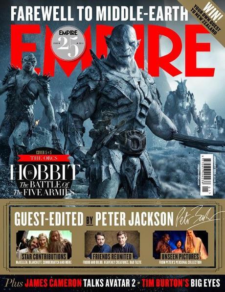Los Personajes De The Hobbit: The Battle Of The Five Armies En Las Portadas De Empire