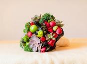 Tutorial: Elabora ramo novia frutas vegetales