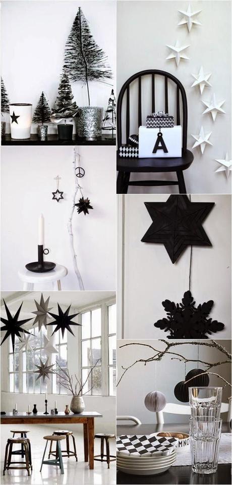 inspiración: navidad en blanco y negro