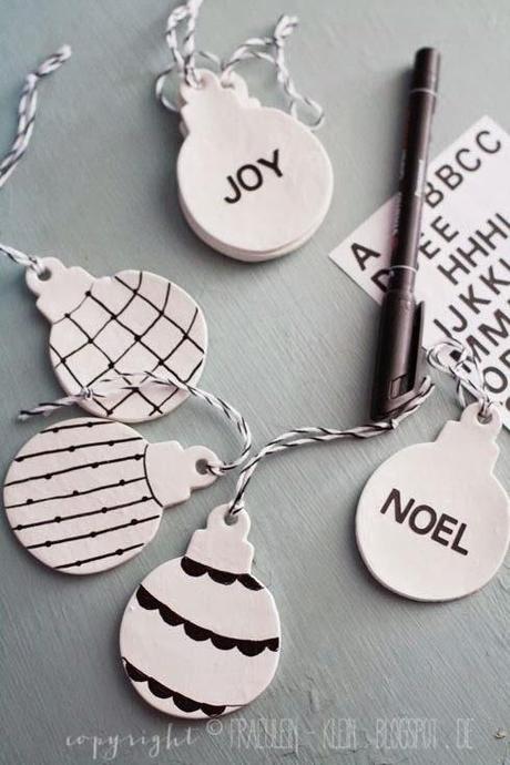 inspiración: navidad en blanco y negro