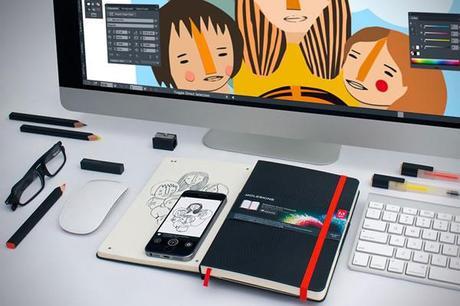 Moleskine Smart Notebook :: transfiere tus dibujos a digital