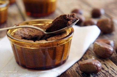 Menú especial para Thanksgiving cazuelitas de choco y crema de castañas