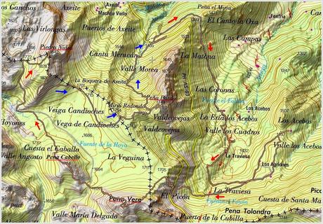 Pena Vera-Pena Cabello-Pena la Nidia-Pena Parda