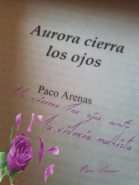 Aurora cierra los ojos, no los cierres tú ante la violencia machista