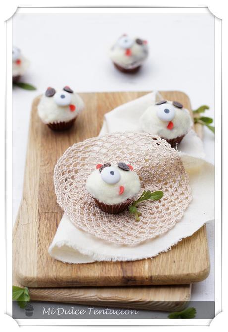 Minicupcakes de Ositos