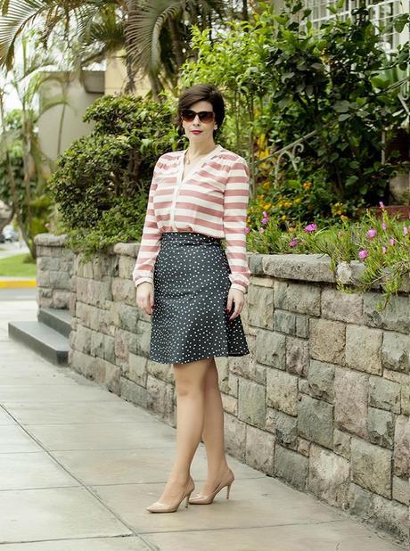 Mis Looks - La falda de puntos