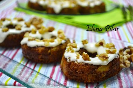 Donuts de tarta de zanahoria