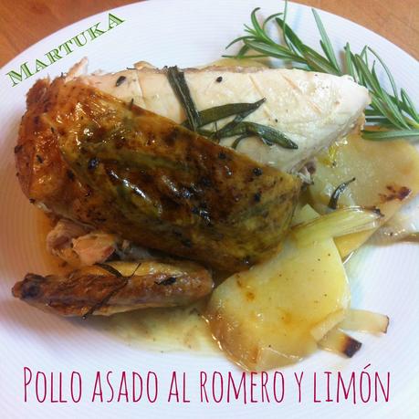 Pollo Asado Al Romero Y Limón
