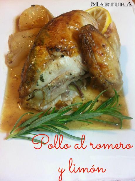 Pollo Asado Al Romero Y Limón