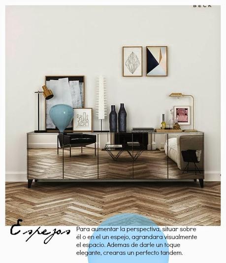 Como ambientar y decorar un mueble de credenza.