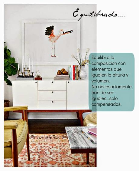 Como ambientar y decorar un mueble de credenza.