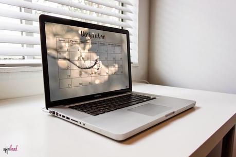 Freebie: calendario Diciembre