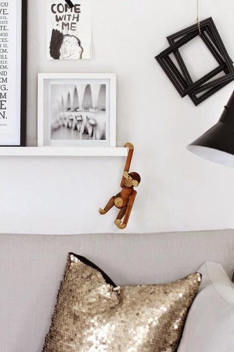 El mono de Kay Bojesen, un simpático icono deco para colgar en cualquier sitio