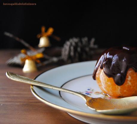 MANDARINA BORRACHA CON BAÑO DE CHOCOLATE