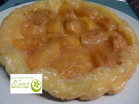 Tarta tatín de manzanas